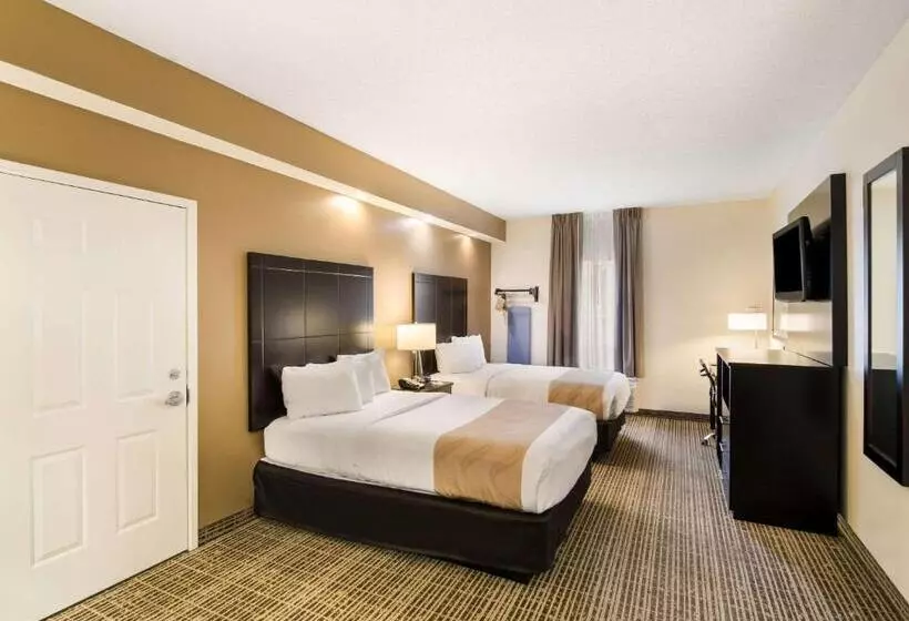 ２ダブルベッドのスタンダードルーム, Quality Inn Crestview Near Eglin Afb