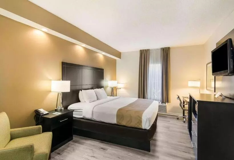 キングサイズベッドのスタンダードルーム, Quality Inn Crestview Near Eglin Afb