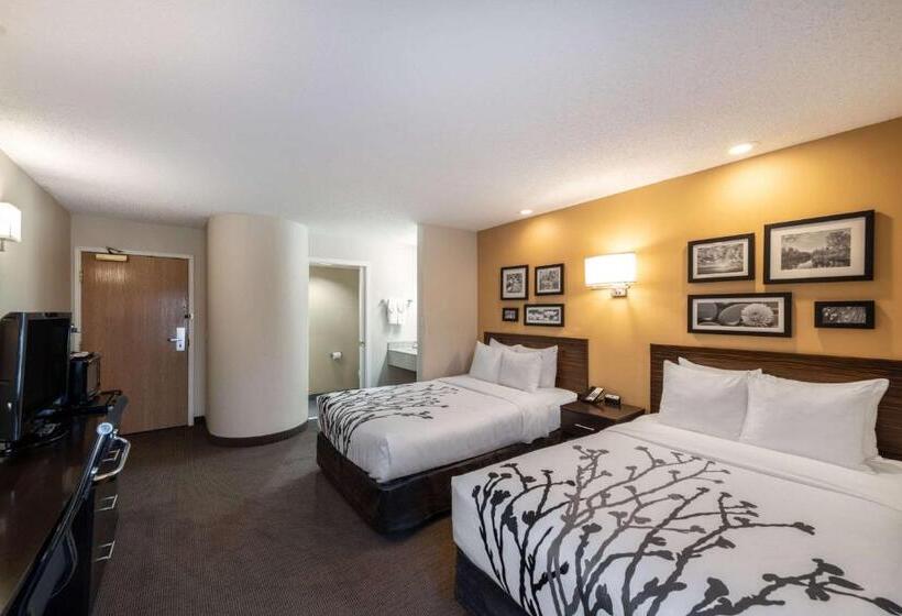 غرفه قياسيه سريرين مزدوجين, Sleep Inn & Suites Green Bay South