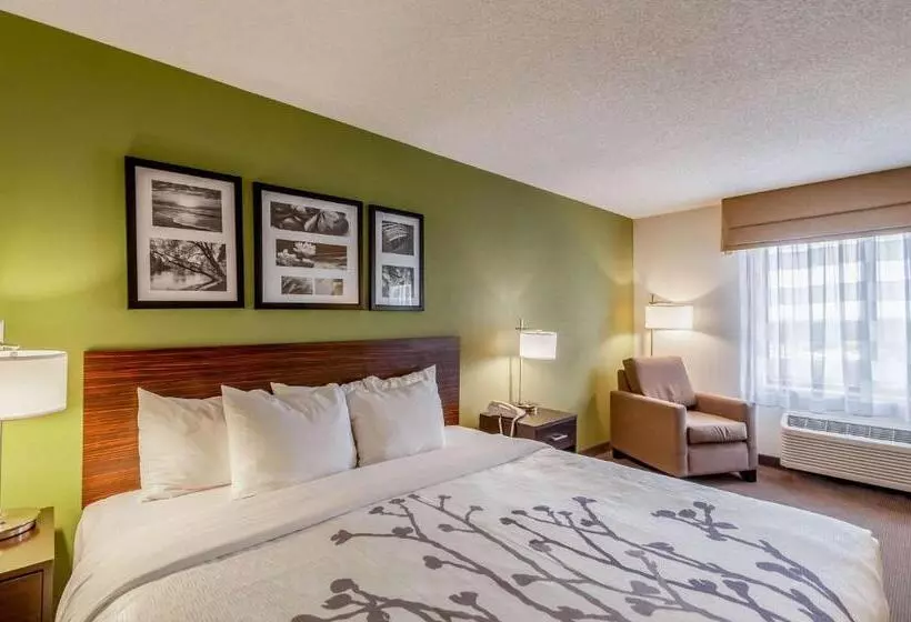 Standard-huone King-vuode, Sleep Inn & Suites Harrisonburg Near University