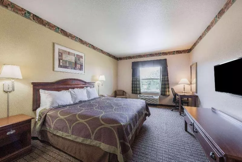 اتاق استاندارد با تخت بزرگ, Super 8 By Wyndham Fort Worth Stockyards