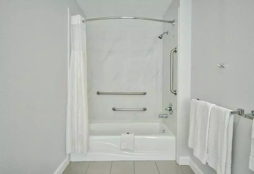 身障者適用キングサイズベッドルーム, Motel 6 Houston, Tx  I10 West