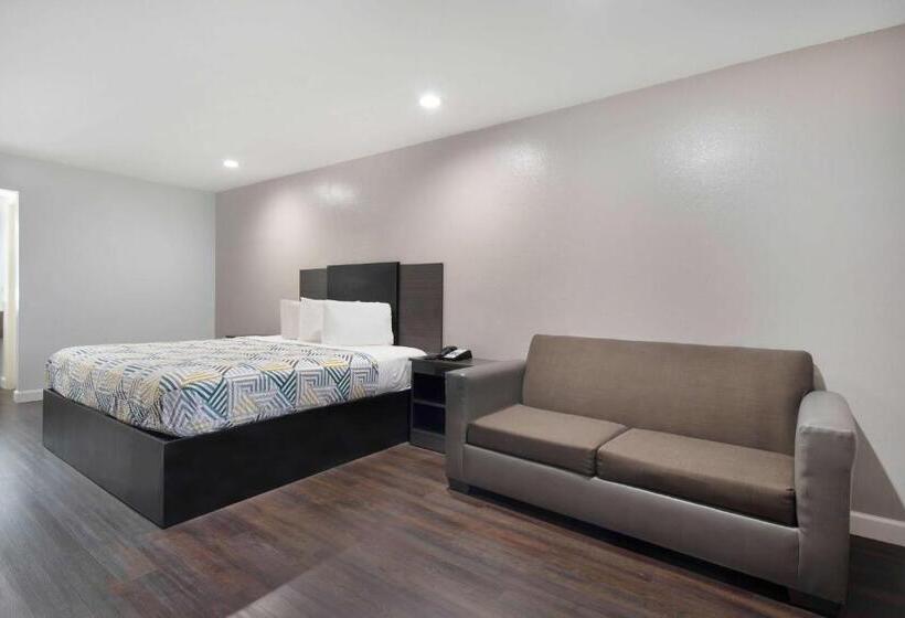 Номер Стандарт Кровать Кинг Адаптированный для Инвалидов, Motel 6 Houston, Tx  I10 West