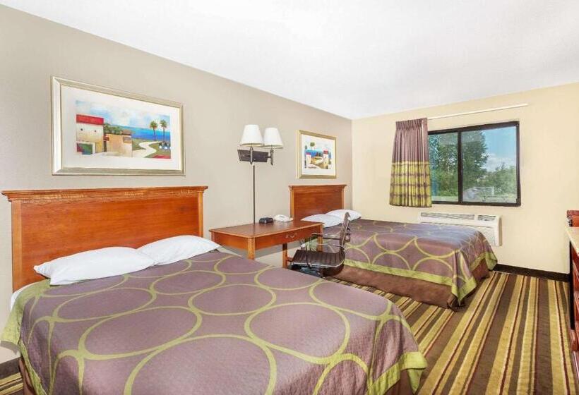 适合残疾人使用的标准间, Super 8 By Wyndham Tilton/lake Winnipesaukee