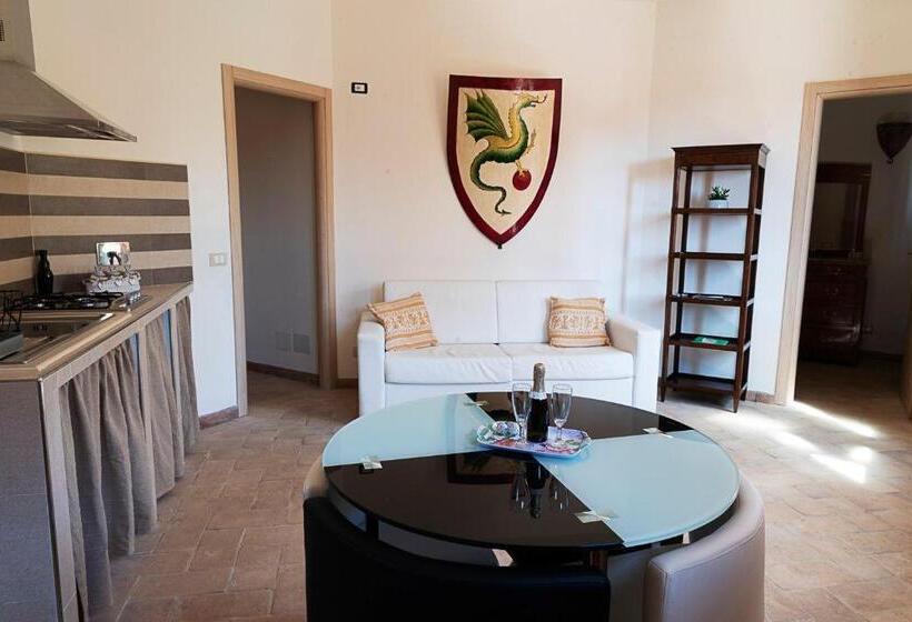 شقة غرفة واحدة مطلة على الحديقة, Tenuta San Savino Delle Rocchette