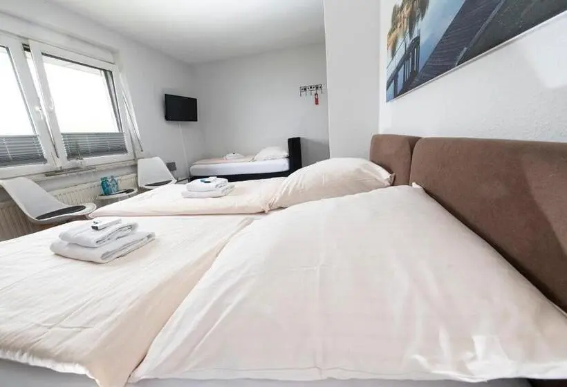 景色の見えるトリプルスタンダードルーム, Zum Alten Fährhaus   Bed & Breakfast