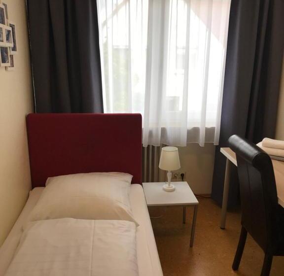 스탠다드 싱글 룸 공동욕실, Garni Elisabeth