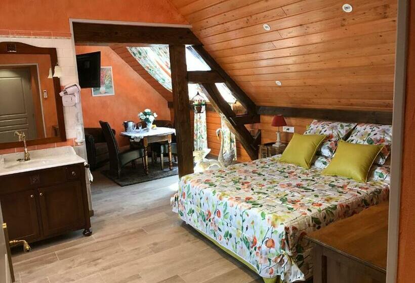 Люкс с гидромассажем, La Ferme Briarde