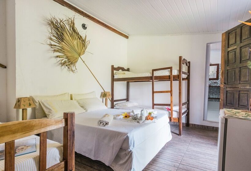 סוויטה נוף לגינה, Village Do Dendê Chalés