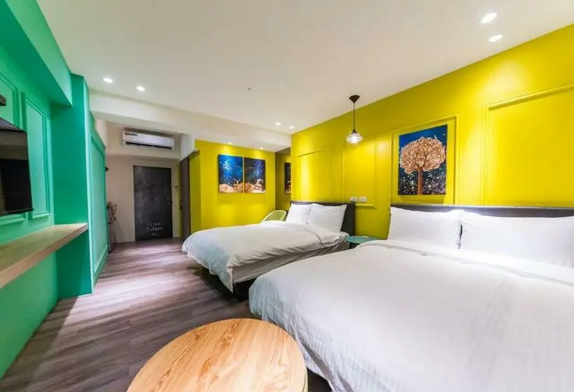 اتاق استاندارد چهار تخته, Park Ch I Inn