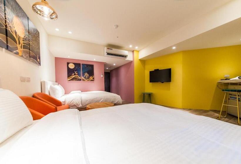 اتاق استاندارد چهار تخته, Park Ch I Inn