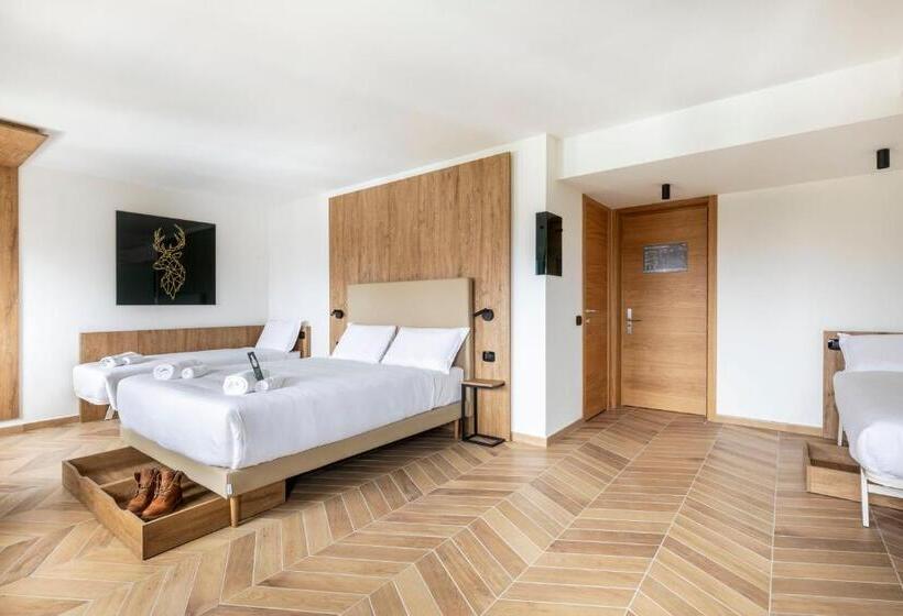 Четырехместный Номер Стандарт, B&b Hotel Passo Tre Croci Cortina