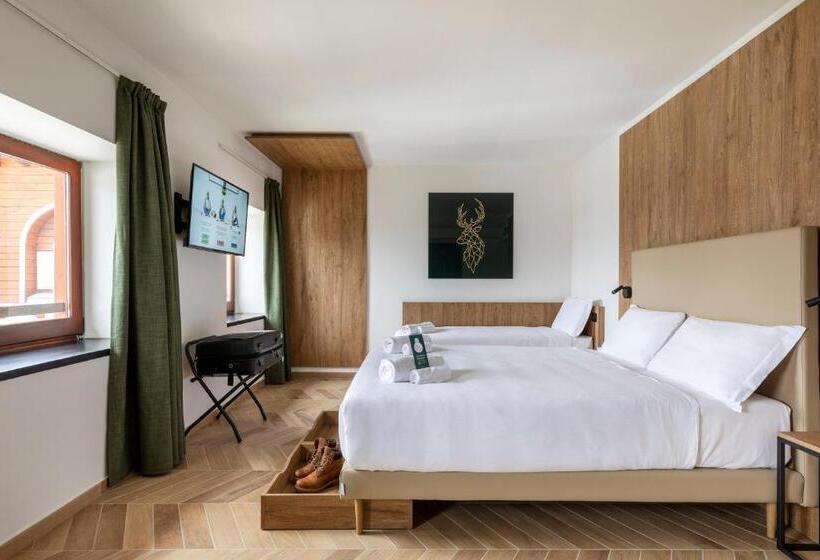 غرفة قياسية رباعية, B&b Hotel Passo Tre Croci Cortina