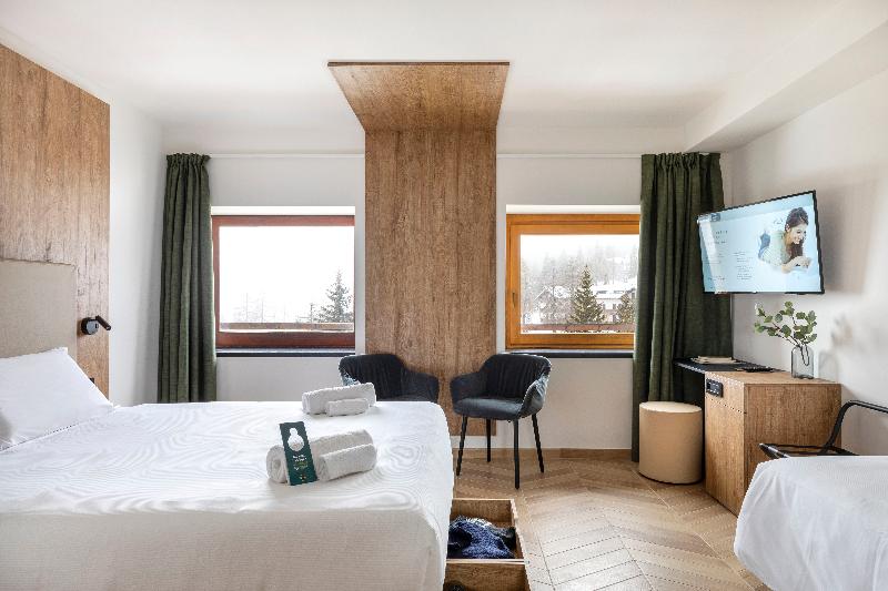 Четырехместный Номер Стандарт, B&b Hotel Passo Tre Croci Cortina
