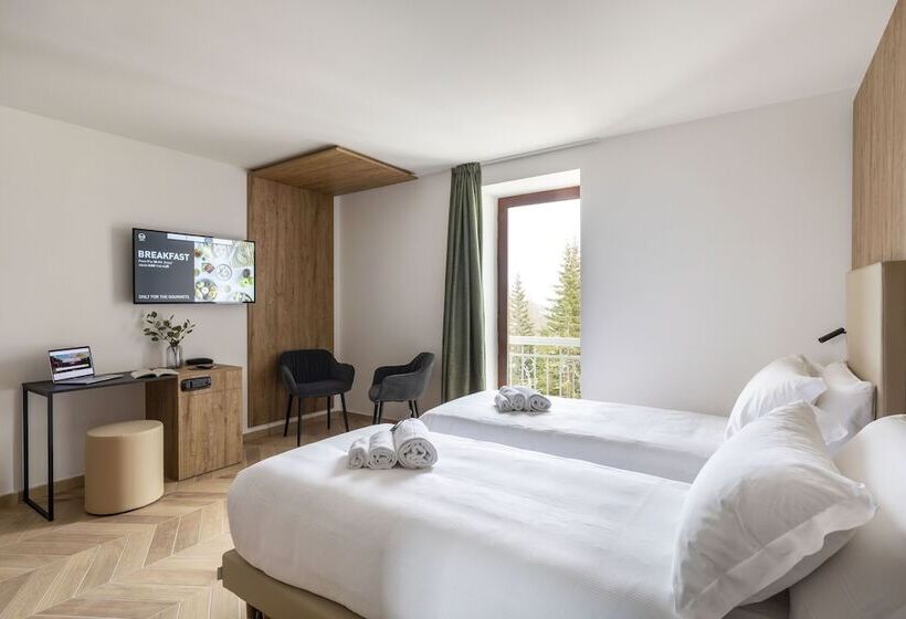 غرفة قياسية ثلاثية, B&b Hotel Passo Tre Croci Cortina