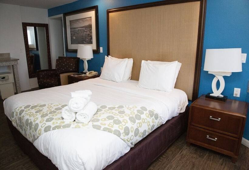 غرفة قياسية سرير مزدوج مطلة على البحر, Daytona Dream Inn By Amerivu