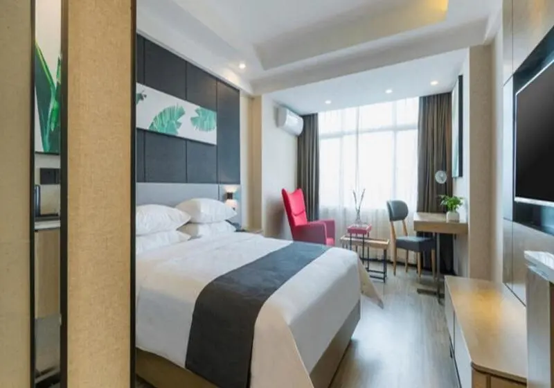 デラックスルーム, Thank Inn Chain Hotel Chongqing Wuxi County Shuangzitian Street