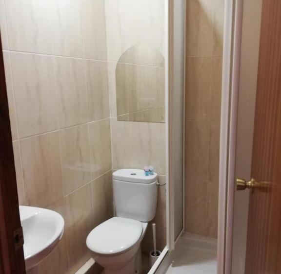 Номер Стандарт Индивидуальный Совместная Ванная, Pensión Fortea