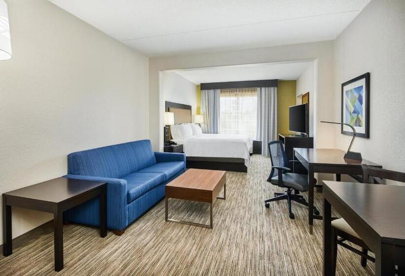 キングサイズベッドのスイートルーム, Holiday Inn Express & Suites Jacksonville South East   Medical Center Area, An Ihg