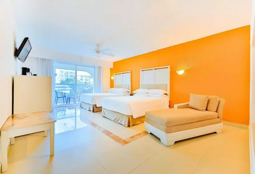اتاق استاندارد با تراس, Occidental Costa Cancún - All Inclusive