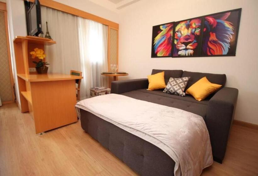 آپارتمان 1 خوابه با بالکن, Quality Hotel Paulista   Sao Paulo