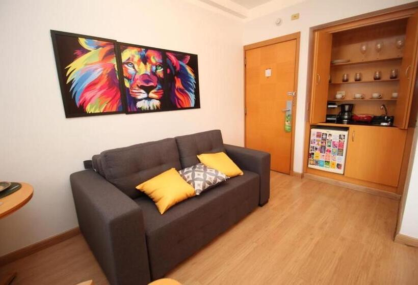 آپارتمان 1 خوابه با بالکن, Quality Hotel Paulista   Sao Paulo