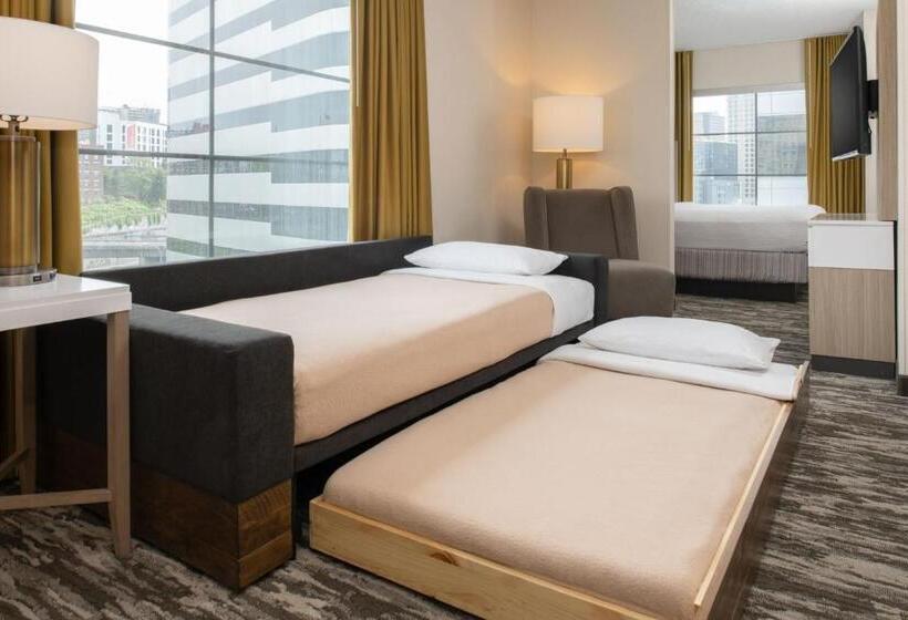 Standard Studio Kingsize Seng, Springhill Suites Seattle Downtown, South Lake Union