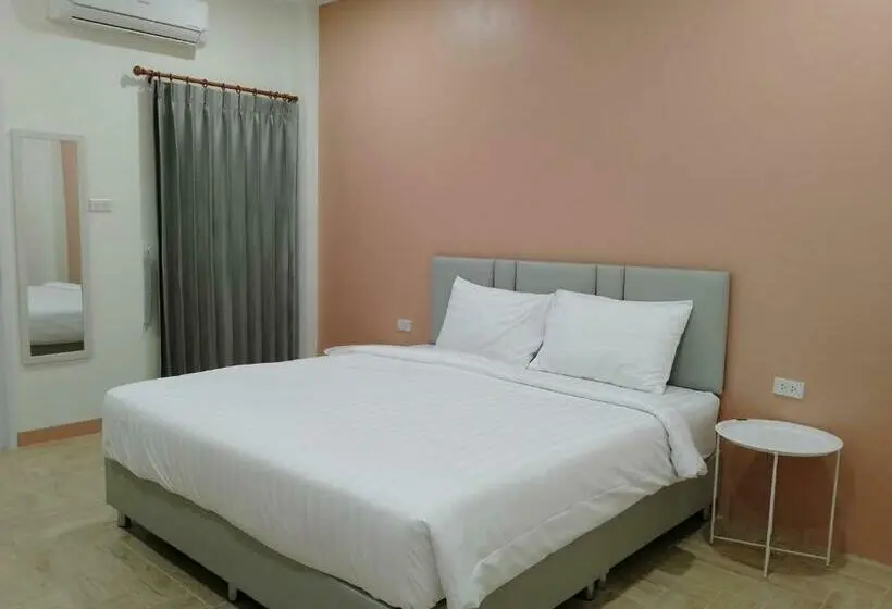 キングサイズベッドのスタンダードルーム, อาม่า อพาร์ทเมนต์ Ama Apartment