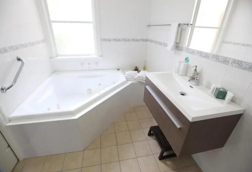 キングサイズベッドのデラックススイート, Mt.martha Guesthouse By The Sea
