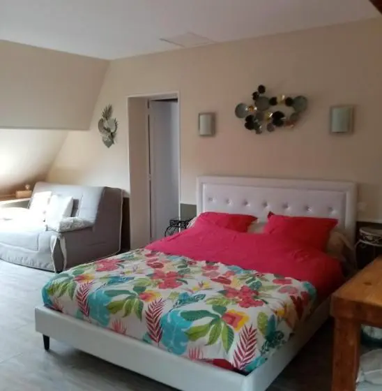 デラックスルーム, Chambres D'hôtes Les Clématites En Cotentin