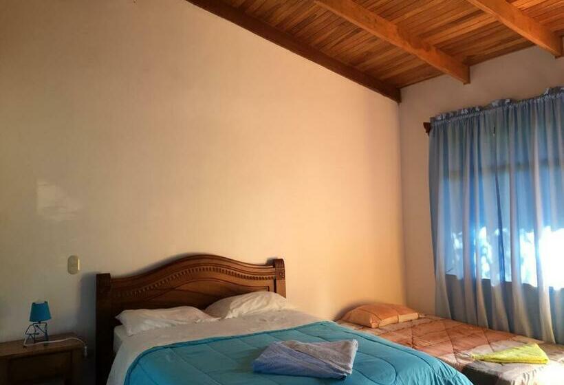 חדר סטנדרט לשלושה עם מרפסת, Cabinas Lindo Horizonte