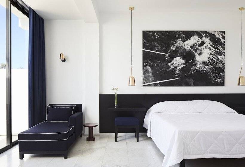 חדר סטנדרט נוף לים עם טרסה, Almyra