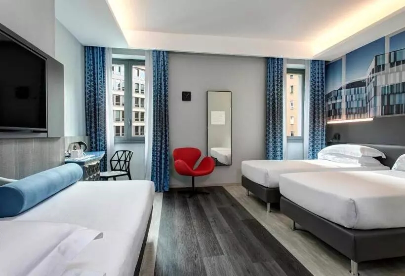 اتاق استاندارد سه نفره, Iq Hotel Milano