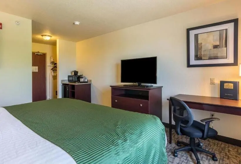 キングサイズベッドのデラックスルーム, Cobblestone Inn & Suites  Lakin