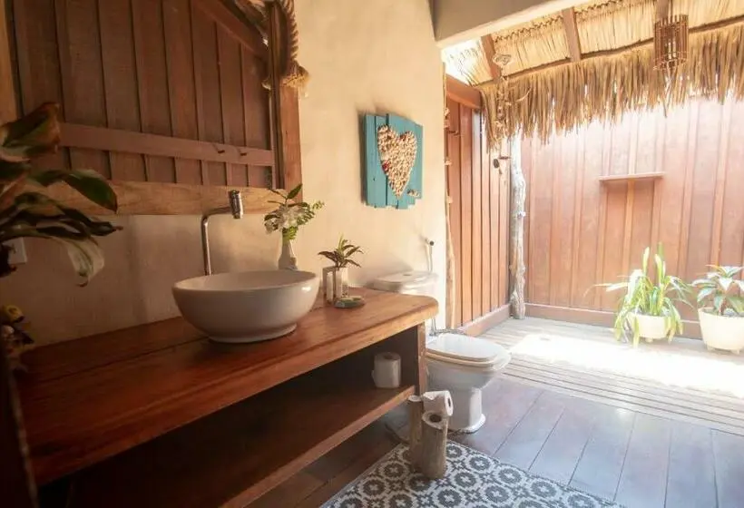 オーシャンビューのスタンダードバンガロー, Kite Lodge Brazil