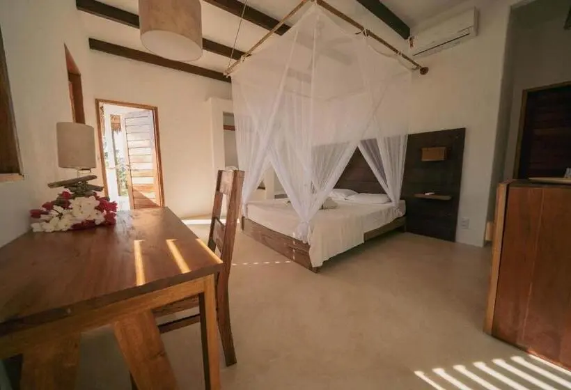 バルコニー付きデラックスルーム, Kite Lodge Brazil