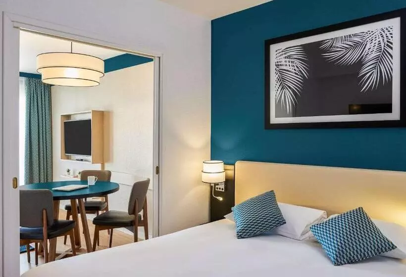 １ベッドルームアパートメント, Aparthotel Adagio Monaco Palais Joséphine