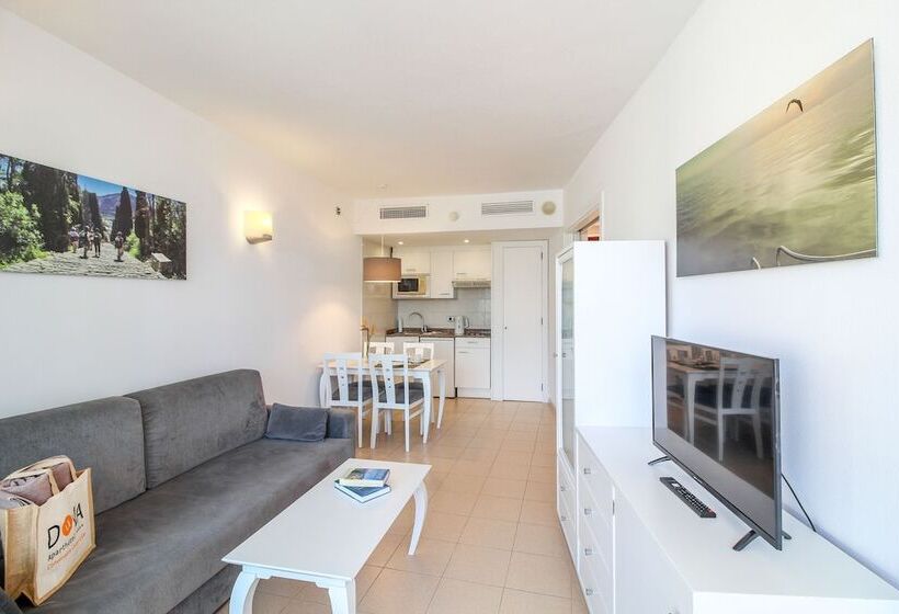 דירת חדר נוף לבריכה, Aparthotel Duva & Spa