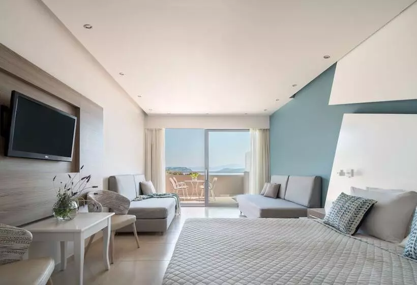 اتاق خانوادگی با چشمانداز دریا, Kassandra Bay Resort, Suites & Spa