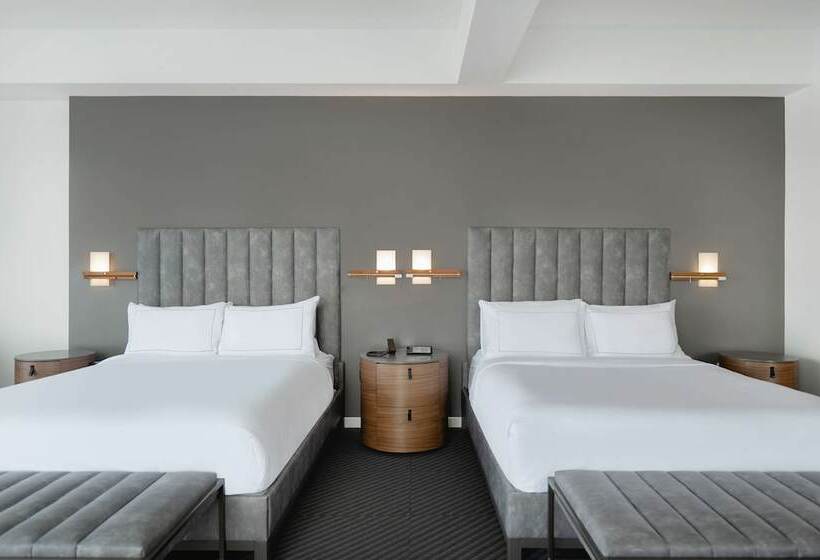 Номер Стандарт 2 Двуспальные Кровати, Chauncey Iowa City, Tapestry Collection By Hilton