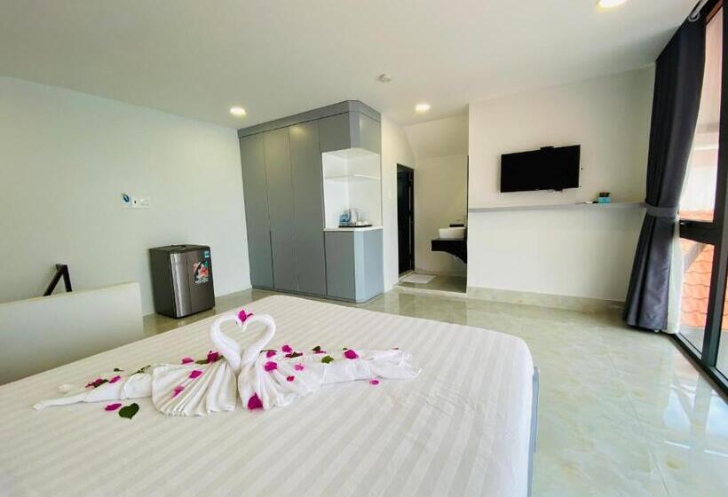 اتاق استاندارد با چشم‌انداز دریا, Vivian Hotel Mui Ne