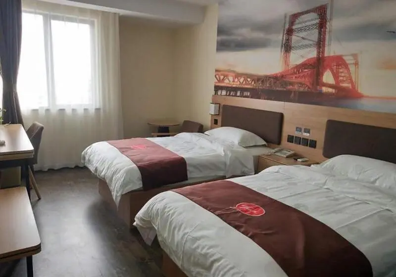 اتاق استاندارد, Thank Inn Chain Hotel Jiangsu Nantong Chongchuan District Century Plaza Nantong University