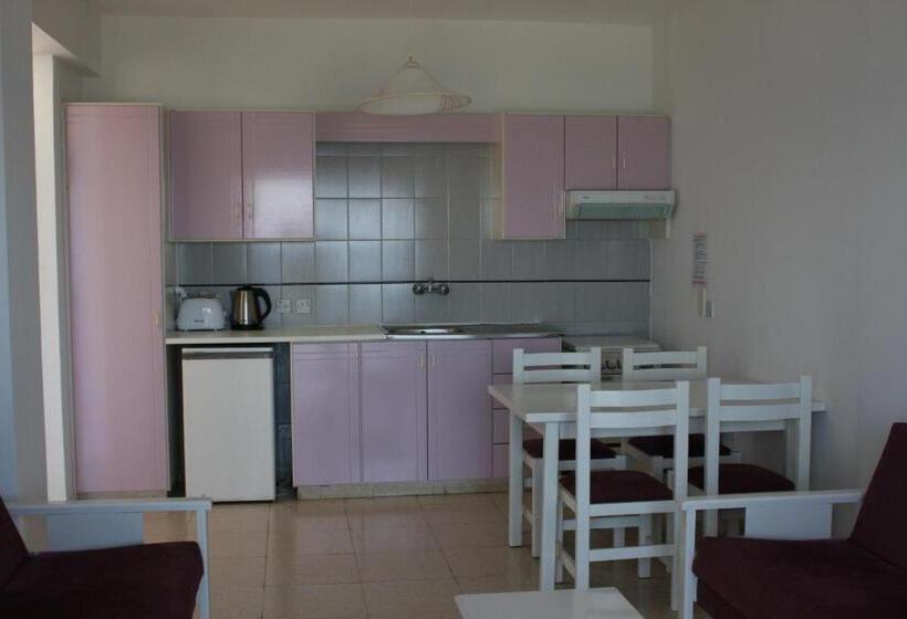 침실 1개 바다 전망 아파트, Astreas Beach