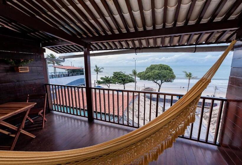 اتاق استاندارد سه تخته با بالکن, Pousada Terra Do Sol Natal