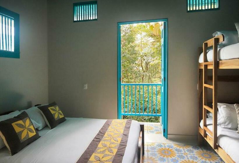 园景标准四人间, Casa De Las Dos Palmas