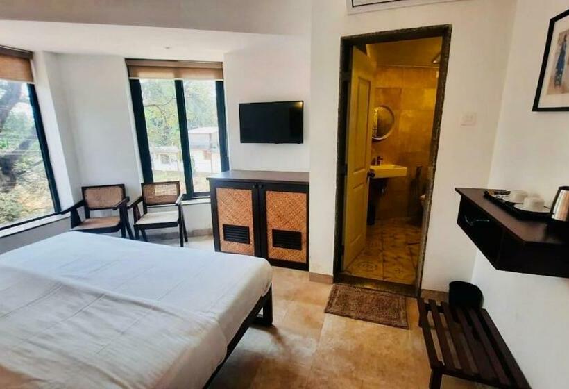 غرفة ديلوكس, Half Hotel, Calangute