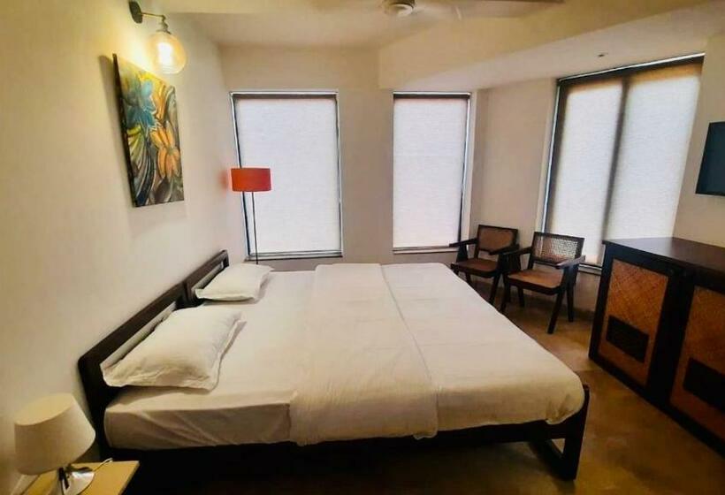 غرفة ديلوكس, Half Hotel, Calangute