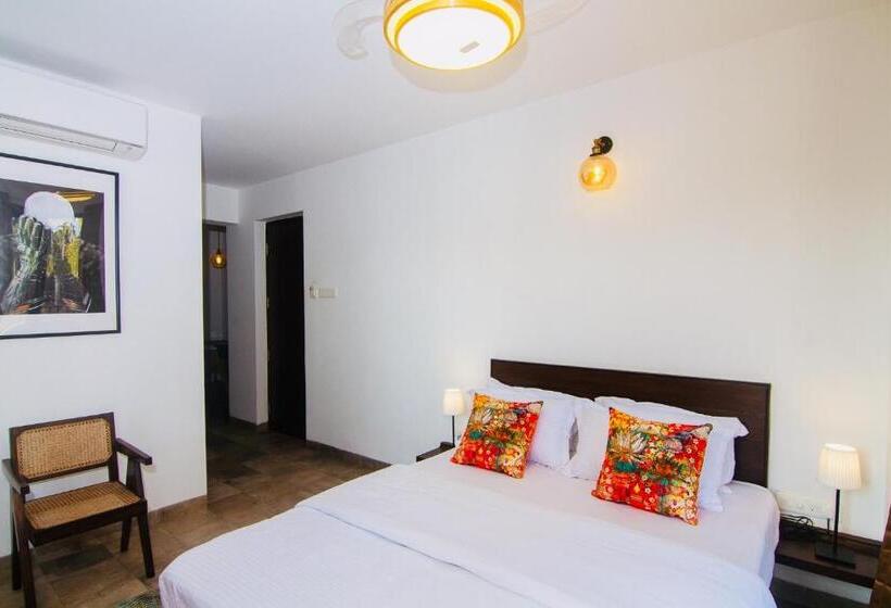 غرفة ديلوكس عائلية, Half Hotel, Calangute