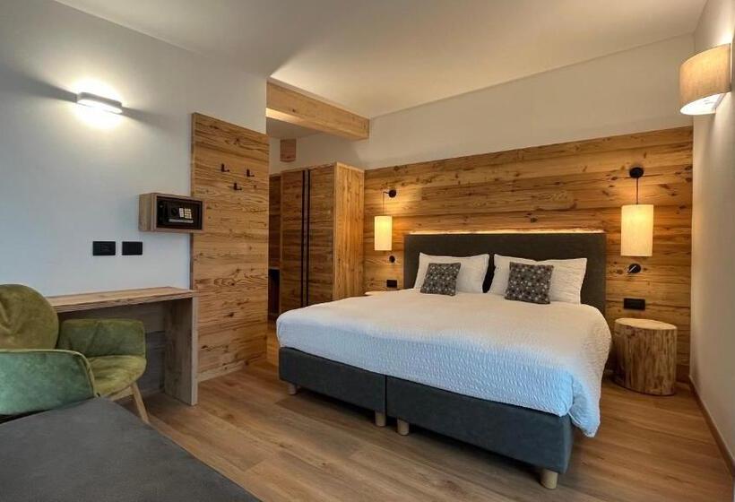 Трехместный Номер Комфорт, Albergo Vezzana