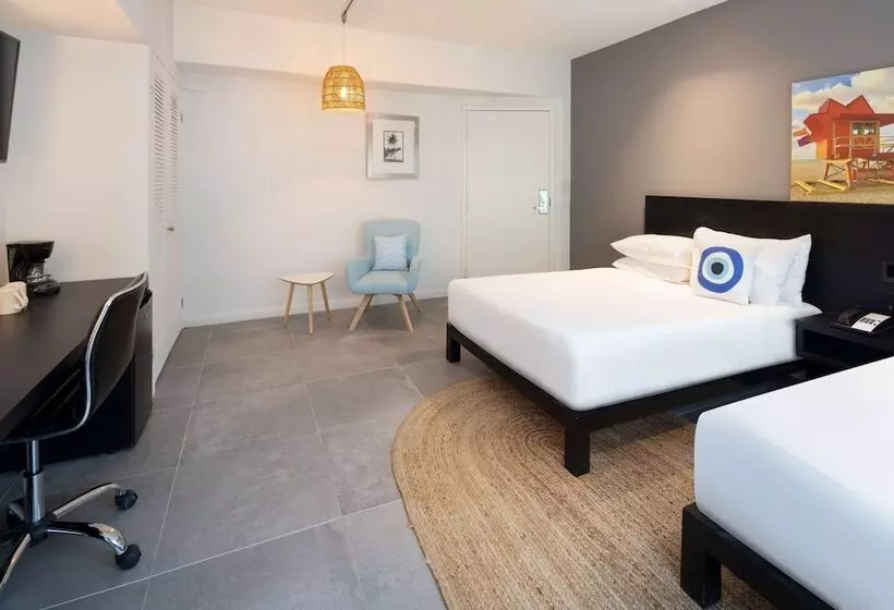 اتاق استاندارد با 2 تخت دوبل, Mb Hotel, Trademark Collection By Wyndham